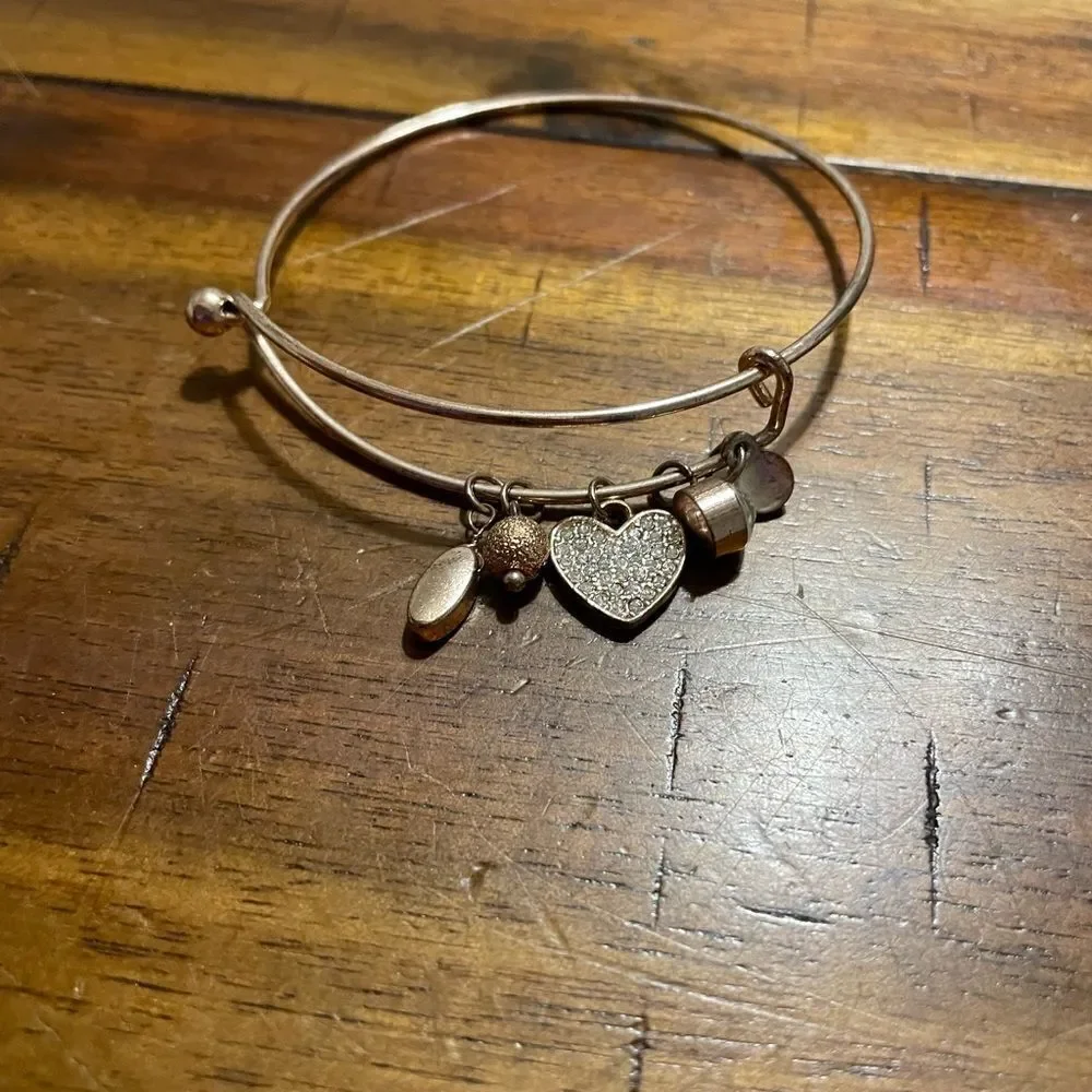 Heart Charm Bracelet
